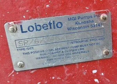 Used LOBEFLO SR/6/246/LS Pumps Wisconsin US | Lemke Machinery Sales #305279