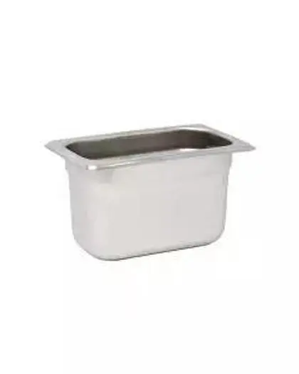 1/9 Size 4" Depth Stainless Steel Steam Table Pan