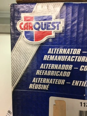CarQuest Remanufactured Alternator Part #11234A Fast Shipping!