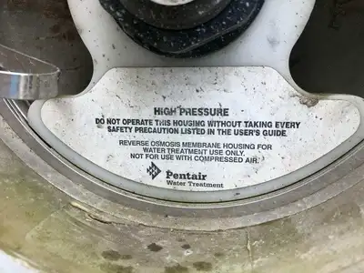 Codeline/Pentair 80A45 Side Ported Pressure Vessel for RO System 450PSI 20-120°F