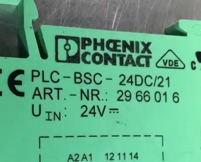 USED Phoenix Contact Socket and Relay