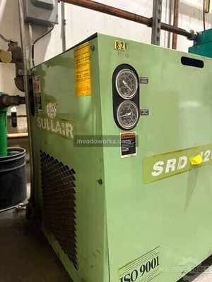 Used SULLAIR SRD-125-AC Refrigerated Air Compressor Dryers Illinois US | Meadoworks #1492242