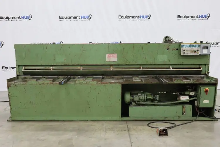 Used HYDRAPOWER S01012 Power Squaring Shears (Gauge) Georgia US | The Equipment Hub #383531