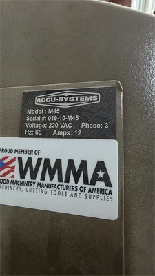 Used ACCU-SYSTEMS M45 Door Machines South Carolina US | MachineryMax #1337392