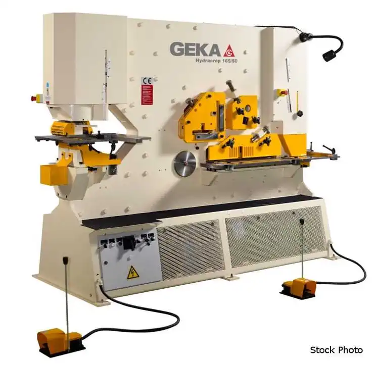 New | Build-to-Order GEKA USA HYDRACROP 165S Ironworkers Minnesota US | SOMINN MACHINERY SALES #353729