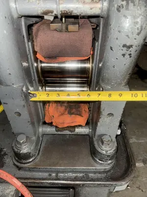 6" WIDE x 2-HIGH STANDARD AMERICAN POWERED ROLLING MILL: YOBRO #23829