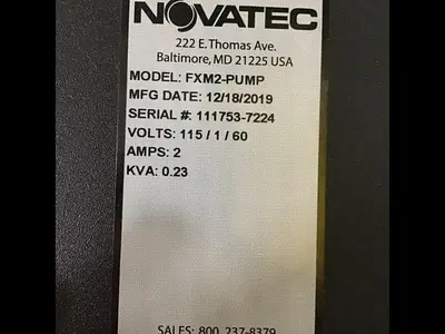 NEW NOVATEC FXM2-PUMP