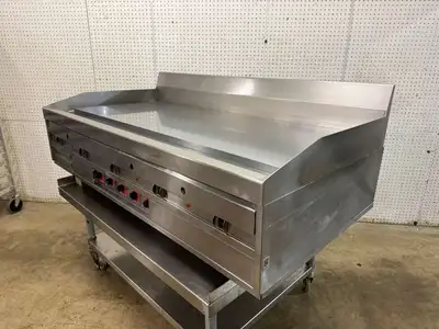 Used Magikitchn Used 60" MagiKitch'n MKG-60-STL NG Griddle with Solid State Controls - 150,000 BTU - FG Commercial Flat Top Griddles Illinois US | Falcon Restaurant Supply #1374836