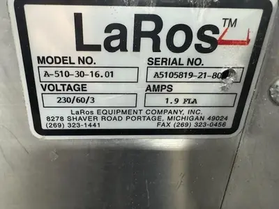 USED LAROS 30" WIDE X 16' LONG