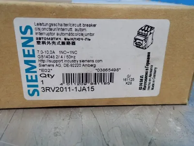 Used SIEMENS 3RV20111JA15 Circuit Breakers Ohio US | HGR 24 #907426