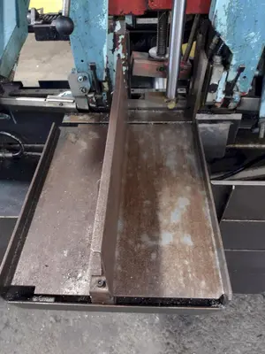 16" X 16" AMADA MODEL #HFA-400W AUTOMATIC HORIZONTAL BANDSAW: STOCK #15398