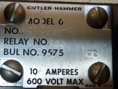 USED CUTLER HAMMER 9575ED11-1