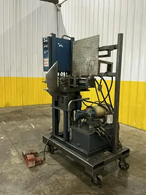 VOGEL TOOL MODEL #101-HPP HYDRAULIC TUBE SWAGING, PUNCHING & NOTCHING MACHINE: YOBRO #25064