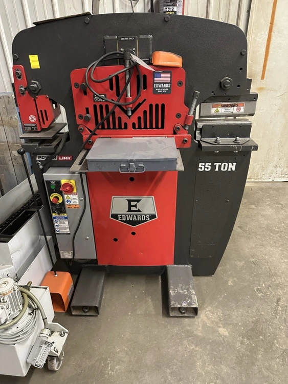 Used 2020 EDWARDS 55 TON Ironworkers Wyoming US | Revelation Machinery #662811