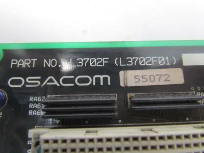 Osacom L37O2F L37O2F01 PC Plug In Back Board Card Robotic Controller