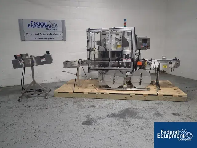 Used PDC PDC Neck Bander Sleever, Model 75E Cappers Tamper Evident - Neck Banders Ohio US | Federal Equipment Company 52 #131151
