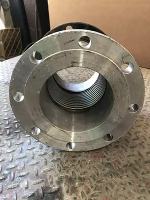 6″ X 12″ Flanged Braided Stainless Steel Flexible Hose / Expansion Joint