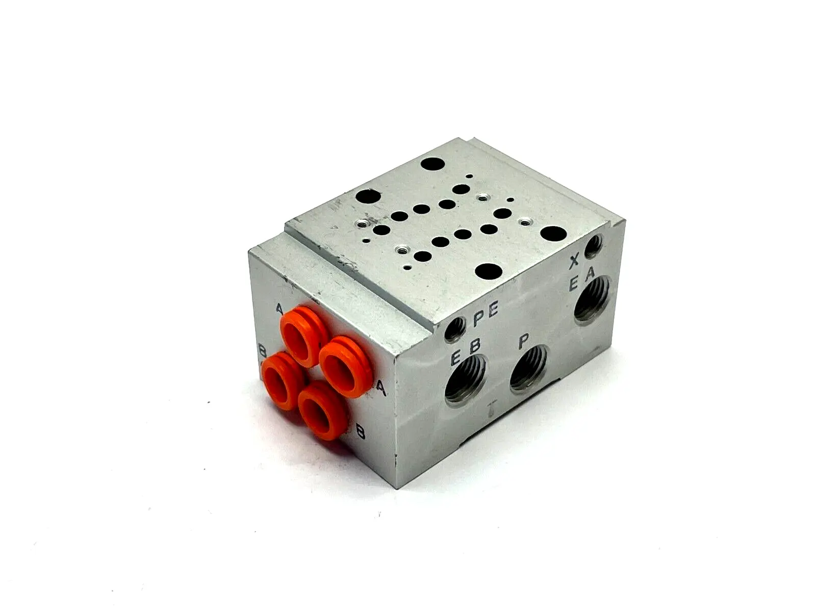 SS5Y3-42-02-N7T | SMC  Manifold Base Mount SY3000 - Used