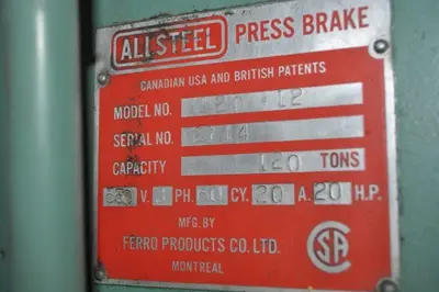 USED ALLSTEEL 120-12