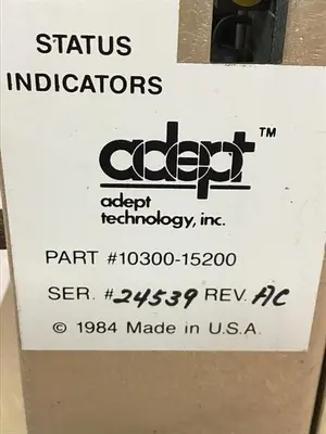 USED ADEPT 10300-15200
