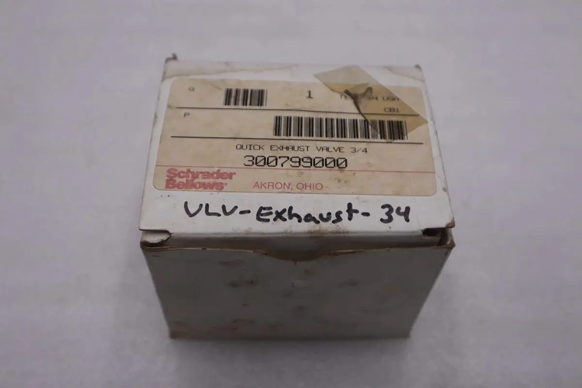 Schrader Bellows 300799000/ 30077-9000 Quick Exhaust Valve - STOCK GF159A