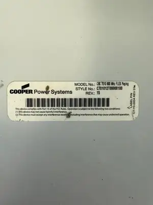 Cannon Cbc 7010-900 Mhz Flex Paging REV. 15 (5.5.1)