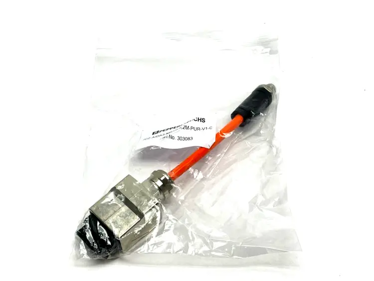 New | in-Stock PEPPERL+FUCHS LOCKABLE CONNECTION CABLE MSTB TO M12 CONNECTOR Cable & Wire | Maverick Industrial Sales #1102728