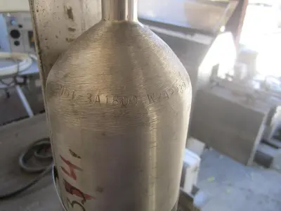 Tank, 1/2 Gallon, 304L S/st, Pressure, Cylinder #S739753