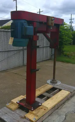 SPC9340  Mixer and Blender 15 hp disperser, no lift, stationary style