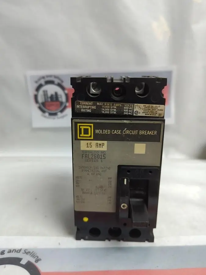 Used SQUARE D FAL26015 Circuit Breakers | Surplus Asset Holdings #1190170