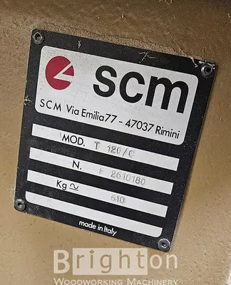 USED SCM T120 / C USED HEAVY DUTY SHAPER