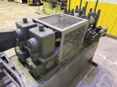 8" WIDE YODER 4-ROLL POWERED COIL FEEDER: YOBRO #24666