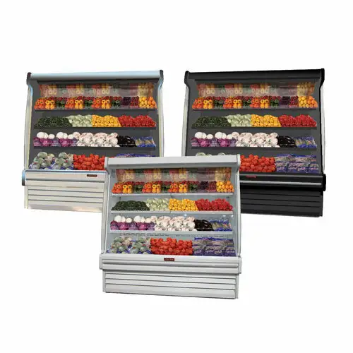 Howard-McCray 75" Vertical Open Produce Merchandiser w/ (4) Levels, 115v/208-230v/1ph (SC-OP35E-6S-B-LED)