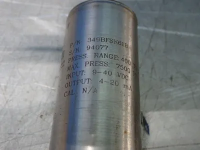 Used VIATRAN 349BFSK61B Pressure Transmitters Ohio US | HGR 24 #879867