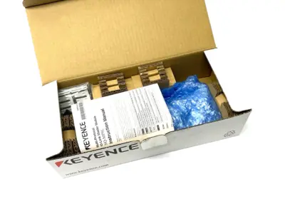 USED KEYENCE MULTI-PROTOCOL COMPATIBLE I/O-LINK MASTER MODULE 8-PORT