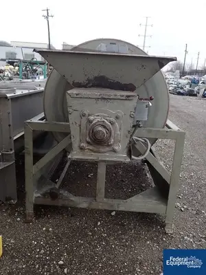 USED Burton 50 Cu Ft Burton Mixer, 5 HP, C/S