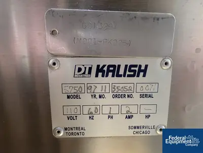 USED DT Kalish DT Kalish Single Head Chuck Torquer, Model 5750