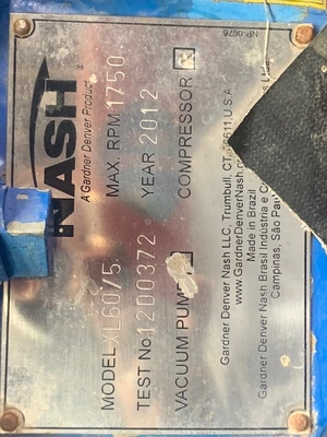 Nash Compressor model XL60/5 New Storeroom Spare