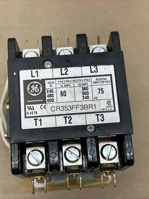 *Pre-Owned* General Electric CR353FF3BR1 | Motor Control Contactor + Warranty