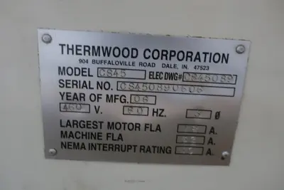 Used 2006 THERMWOOD CS45 CNC Routers Illinois US | Aucto #1306894