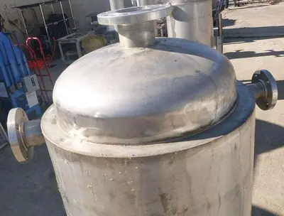 Tank, 75 Gallon, 304 S/st, Jkt, 125 PSI, Charcoal Filter, #S744384