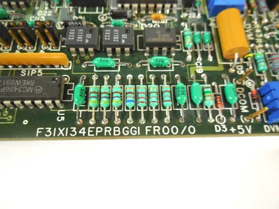 USED GENERAL ELECTRIC F3IXI34EPRBGGI FR00/0 PC BOARD F3IXI34EPRBGGI