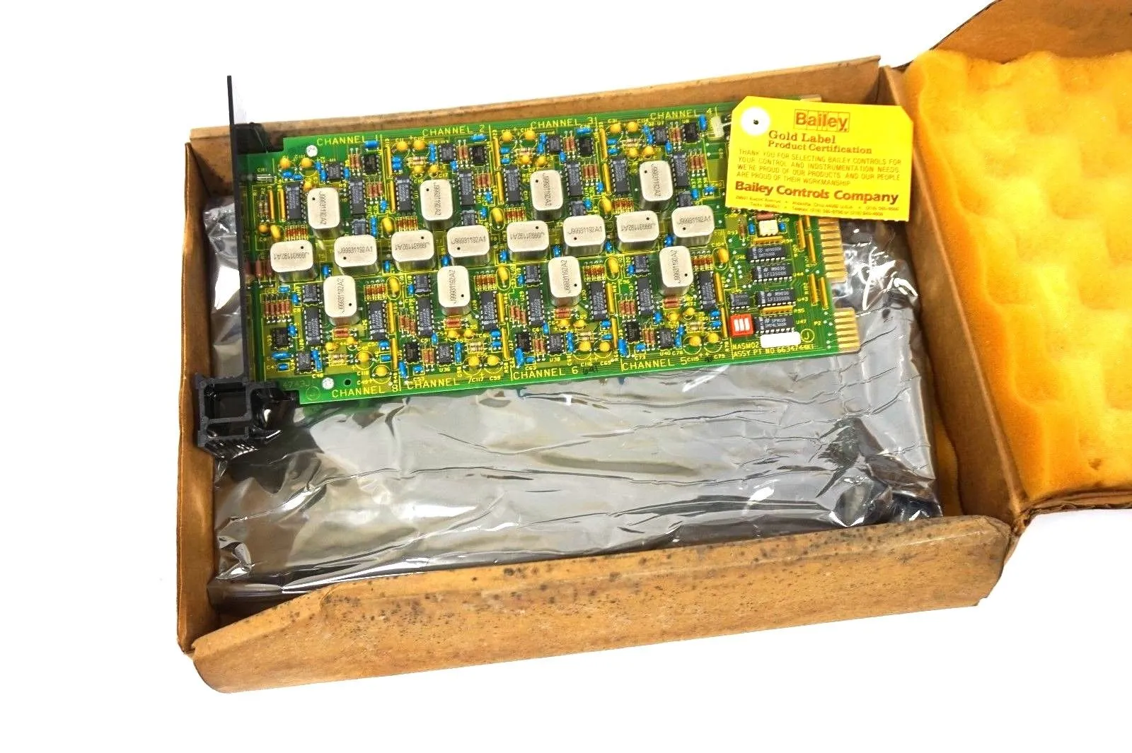 NEW BAILEY CONTROLS NASM02 NETWORK 90 ANALOG SLAVE MODULE