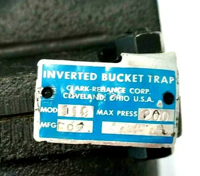 NEW CLARK RELIANCE MODEL 119 INVERTED BUCKET TRAP