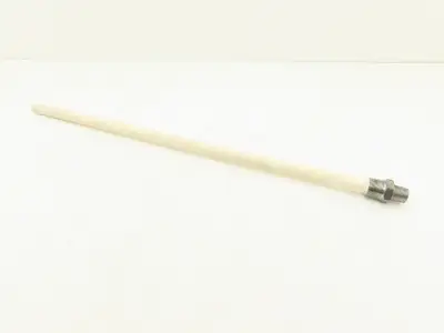 Nutech CPT-A4-24-240 Ceramic Thermocouple Protection Tube 24" L 3/4 & 1/2" NPT