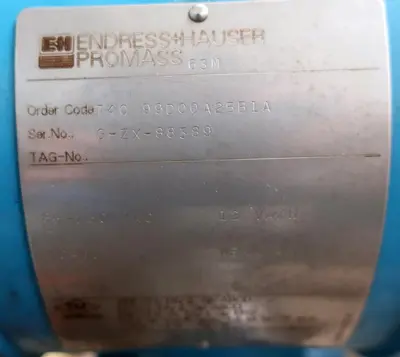 USED ENDRESS-HAUSER PROMASS 60M/63M