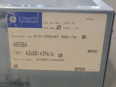 NEW GENERAL ELECTRIC AB55BA