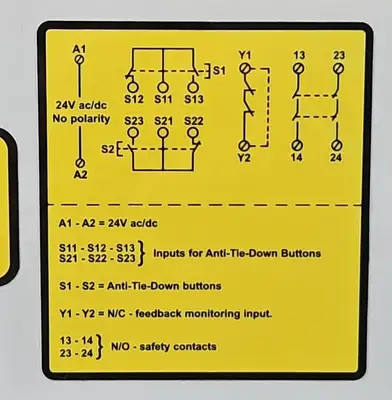 Banner AT-FM-10K Safety Relay. Loc3E-47