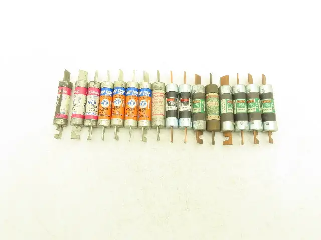 Dual Element Time Delay Fuse 90A 600VAC Class RK5 Mixed Brand Lot of 16