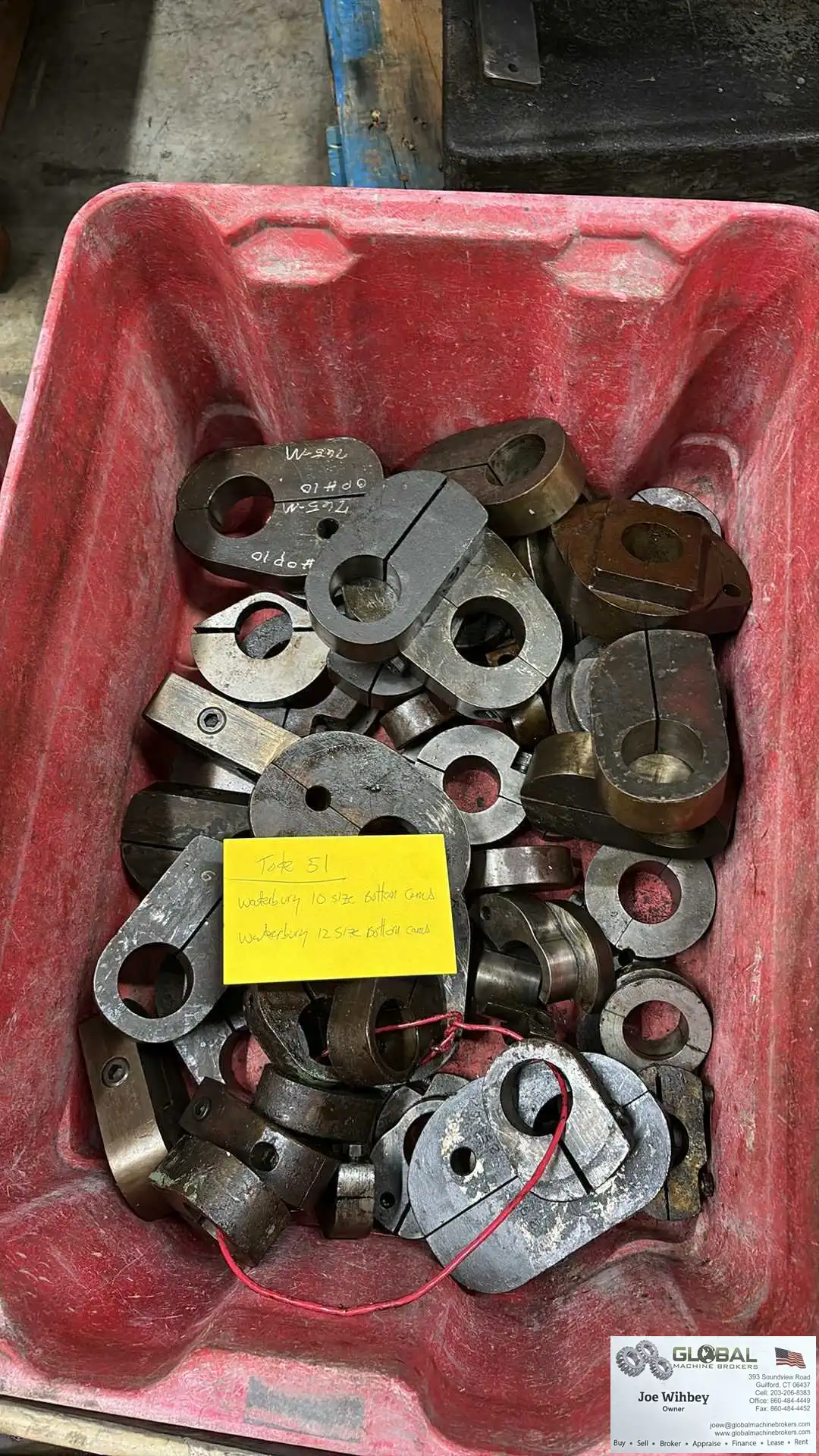 Waterbury Farrel 10 and 12 Size Bottom Cams Multiple Available